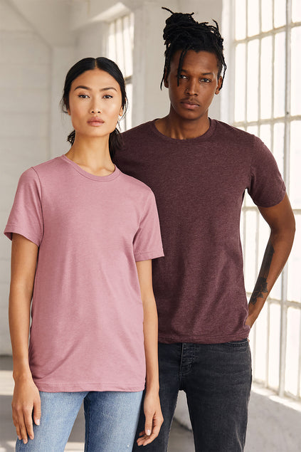 BELLA+CANVAS® - Unisex Heather CVC Short Sleeve Tee